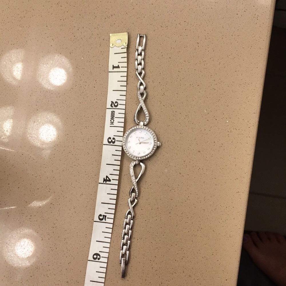 Bulova women's crystal accent watch - Picture 5 of 5